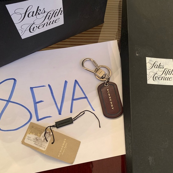 AUTHENTIC Burberry keychain carabiner belt hook/loop/clasp - Picture 2 of 10